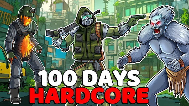 I Spent 100 Days in HARDCORE 7 Days to Die