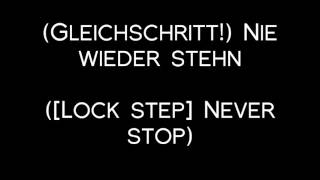 Oomph! - Gleichschritt Lyrics with English Translation