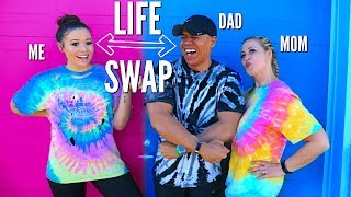 My Parents Live A Day In My Life! | Krazyrayray