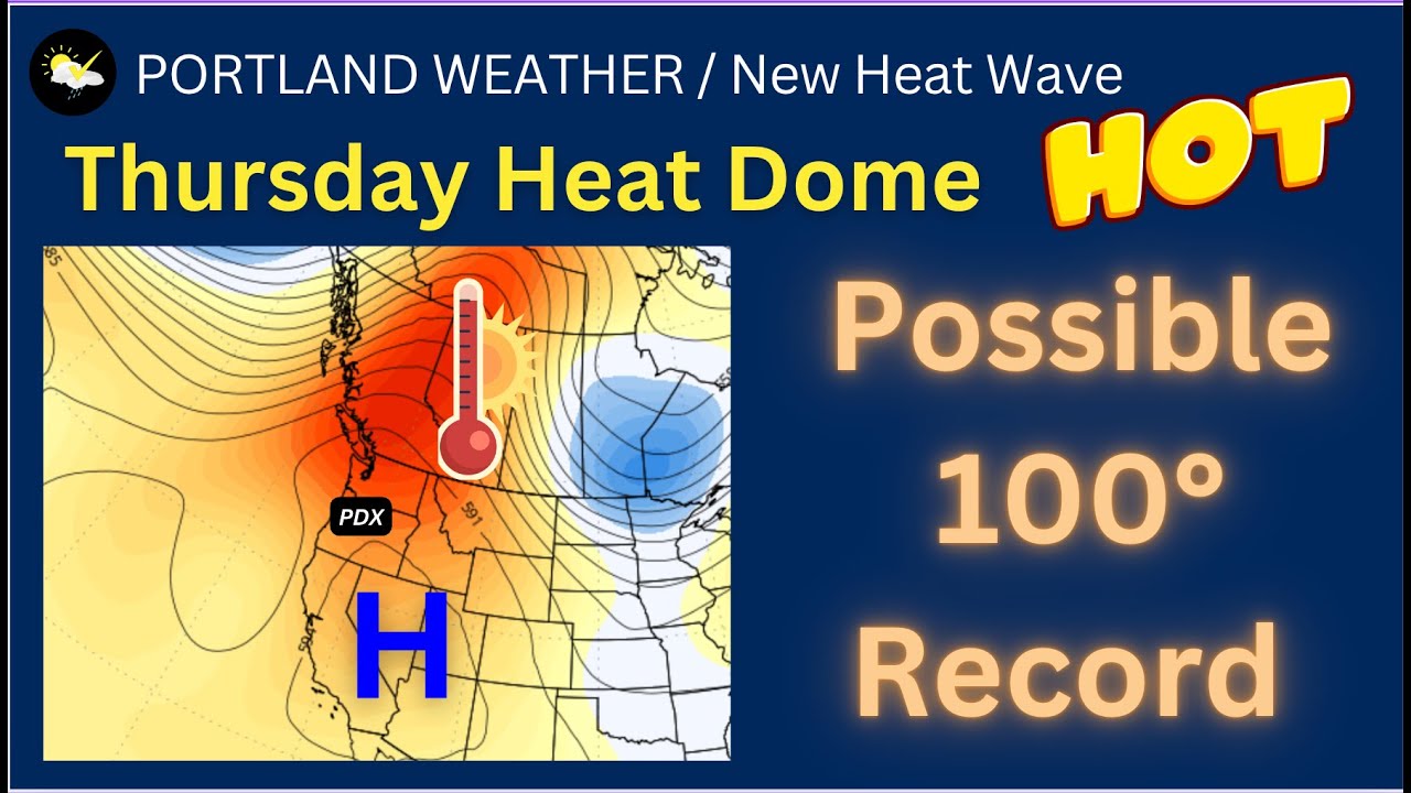 Portland Weather / Historic Heat Wave For Sept. Heat - YouTube