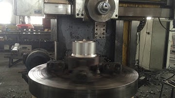 Processing Parts Video Haisen 51 Single column vertical lathe