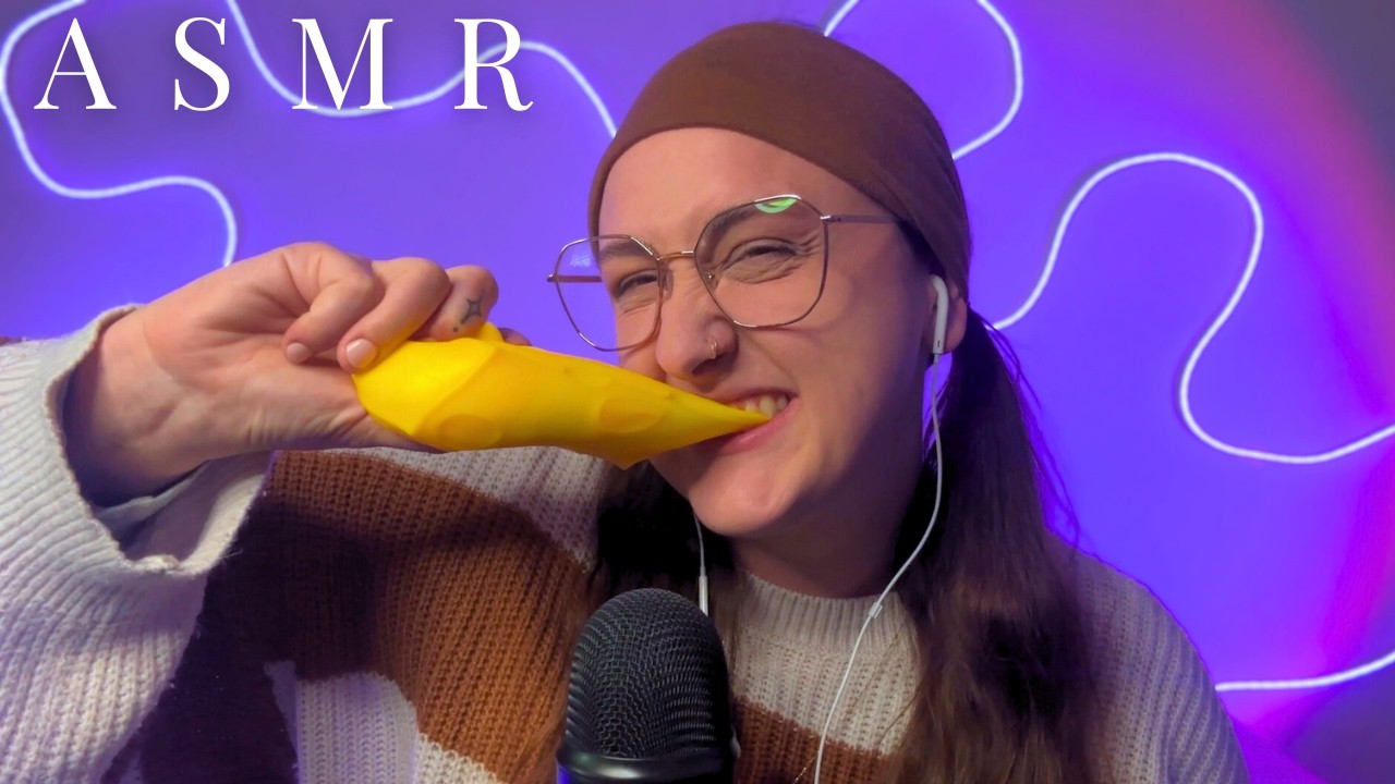 ASMR | Chewing My MOST REQUESTED Fake Food🧀 (Mouth Sounds/ No Talking)