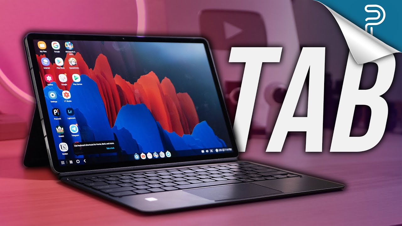 Samsung Galaxy Tab S7+ Hands On: DeX done right? - YouTube