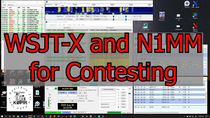 WSJT-X N1MM Logger for Digital Contesting - WW Digi DX Contest