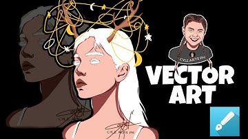 HOW TO MAKE VECTOR ART( minimal) | Infinite Design| Speed Art| CYLE ARTS PH