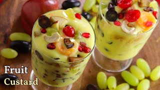 స్పెషల్ టిప్స్ తో ఫ్రూట్ కస్టర్డ్ | Easy homemade fruit custard recipe in Telugu || Vismai food screenshot 3