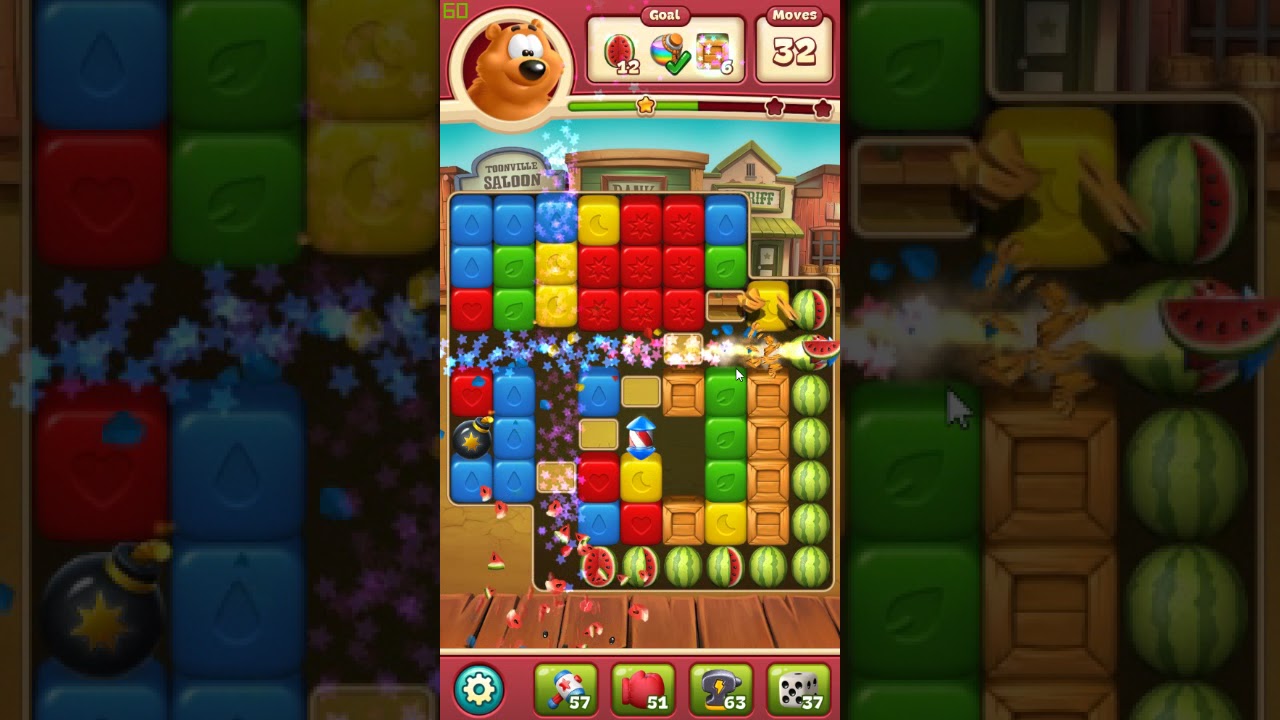 Toon Blast level 912