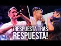 ¡RESPUESTA tras RESPUESTA de PRINCIPIO a FIN! | Batallas De Gallos (Freestyle Rap) #3