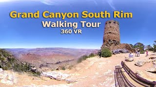 Grand Canyon South Rim Walking Tour 360 VR U