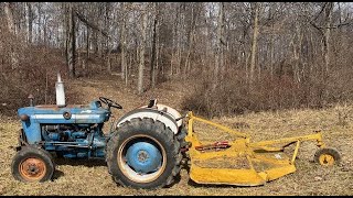 DESTROYER of Brush!! Ford 2000 in Action!! by Farmer Pete 936 views 3 months ago 16 minutes