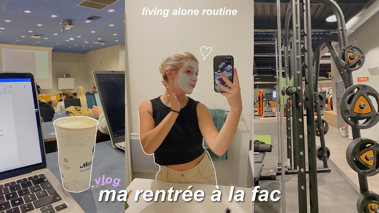 NOUVEAU SEMESTRE À LA FAC (university weekly vlog 👩🏼‍🎓)