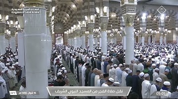 صلاة الفجر لفضيلة الشيخ أ.د. ⁧‫#محمد_برهجي  يوم الإثنين 16 شوال 1446هـ من سورة النحل