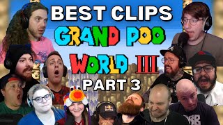 The BEST Clips of Grand Poo World 3 - Part 3 - Streamers Play BarbarousKing's SMW hack