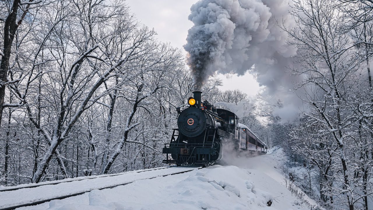 New Hope & Ivyland 40: Heavy Snow in Bucks County (4K Test Video)