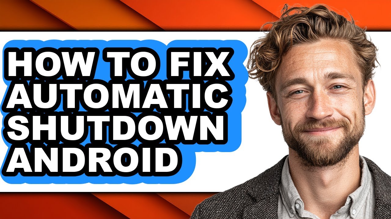 How to Fix Automatic Shutdown Android (easy Method) - YouTube