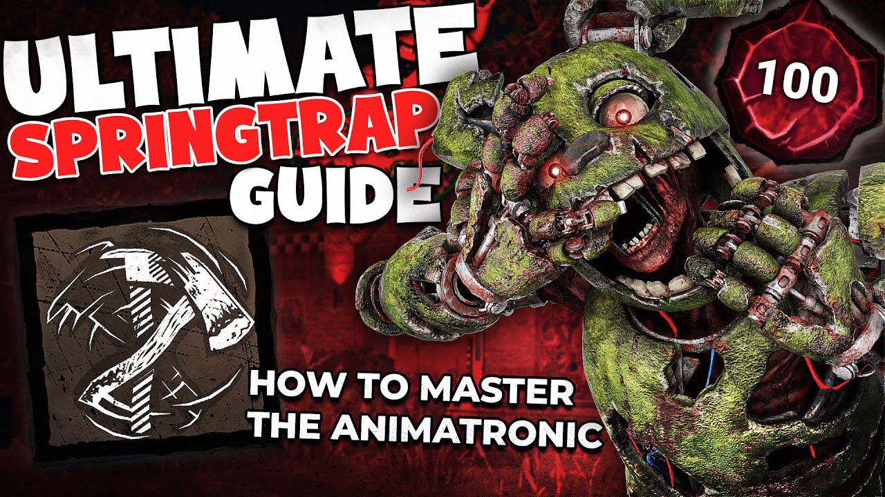 Полное руководство по Springtrap — как стать мастером игры «Аниматроник» | Dead by Daylight