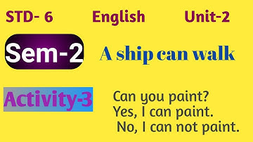 Std6 eng sem2 unit2 activity3