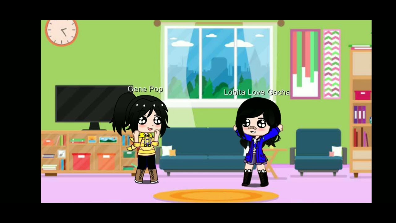 Si Gacha Club Ft Gene pop y Lobita love Gacha videos - David ismael Diaz Trejo