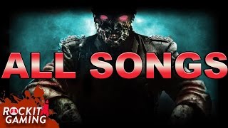 ALL BLACK OPS 3 ZOMBIE SONGS | Rockit Gaming