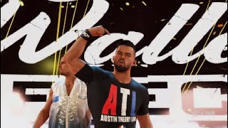 How to make Austin Theory and Grayson Waller as a tag in WWE2k23