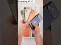 Unboxing EVERY new iPhone 17 - which would youpick??#iphone #iphone17 #iphoneair #iphone17pro 😍