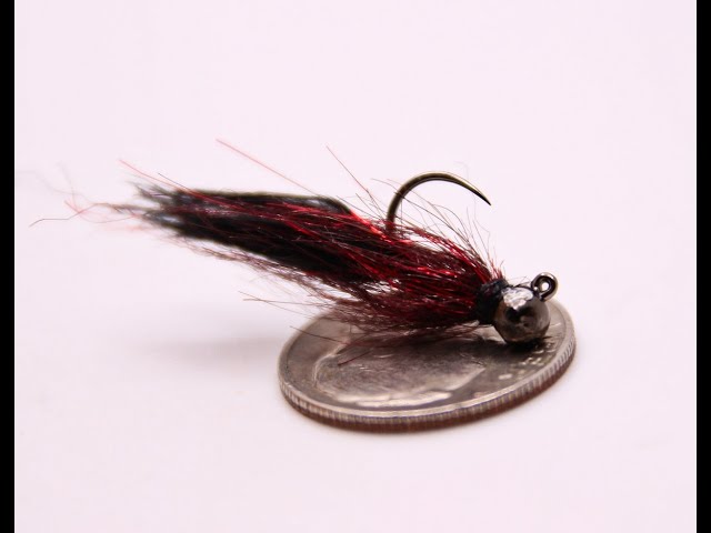 Mini CD Euro Jig Leech, Fly Tying Tutorial