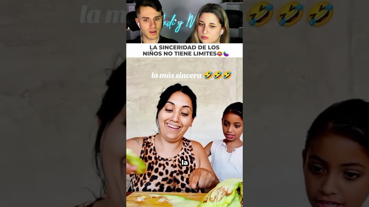 Niña exhibe a su mamá y confiesa por qué comen milanesas de berenjena