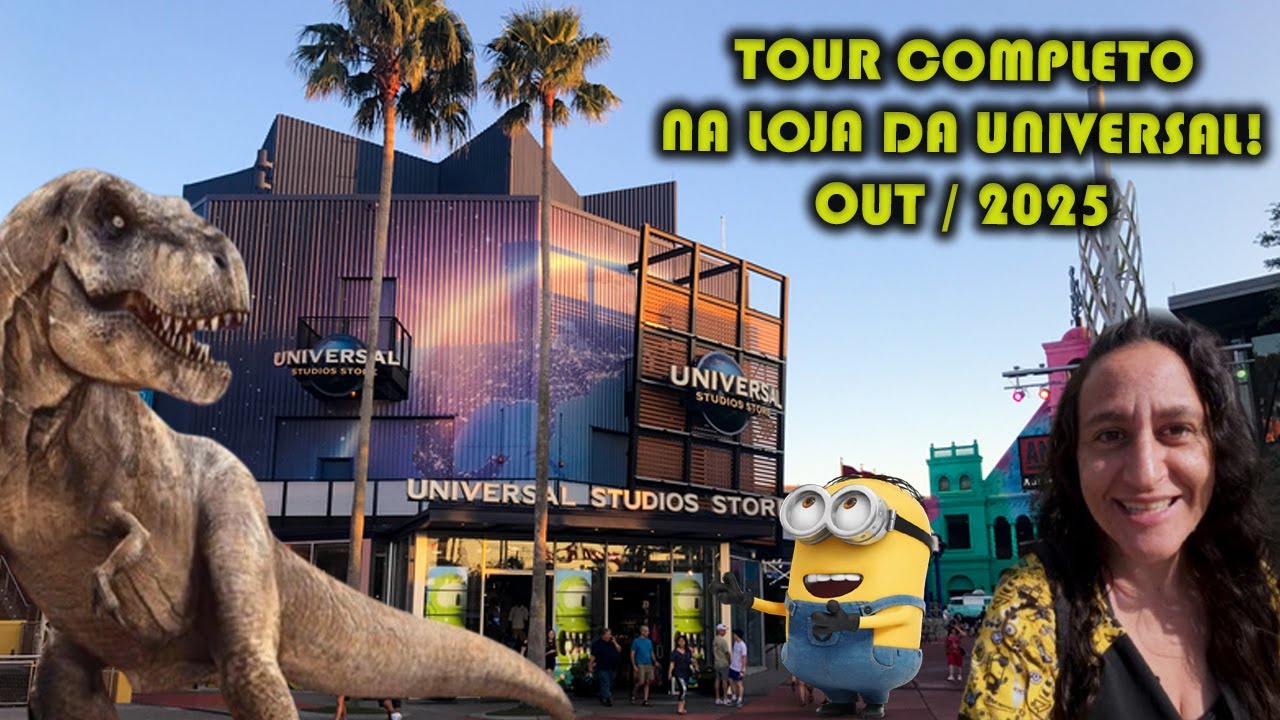TOUR COMPLETO na LOJA da UNIVERSAL STUDIOS🎢Preços, novidades e tudo que você precisa ver! OUTUBRO 25