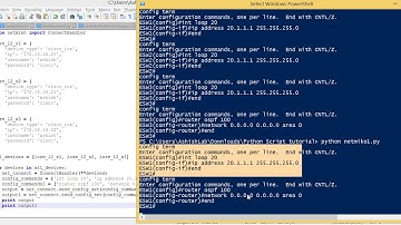 Python for Network automation with GNS3(Part-20)- Using Netmiko to access devices