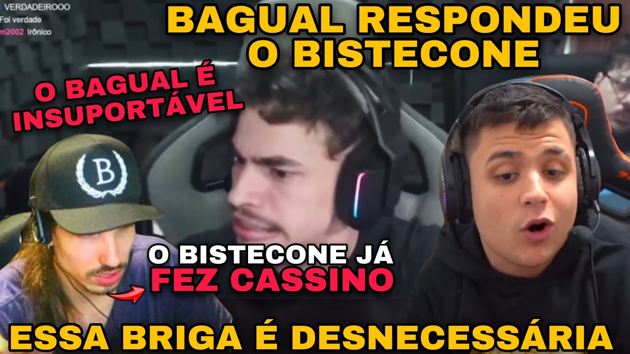 BAGUAL REAGIU A TRET4 DO BISTECONE COM O PAULINHO! DESABAFOU SOBRE AS FALAS DELE ENVOLVENDO ELE