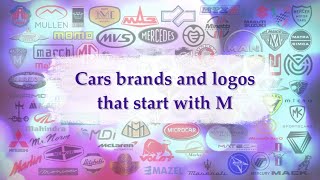 Cars Brands And Logos That Start With M