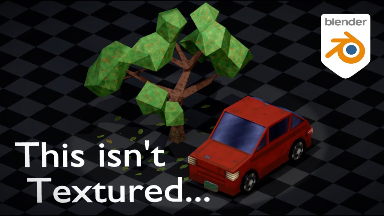 How to texture paint procedurally in Blender - YouTube