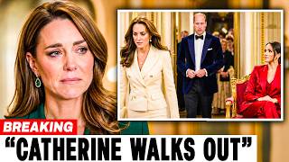 2 MIN AGO: Catherine WALKS OUT Of Palace Reception The Moment Meghan Takes Her Honored Seat