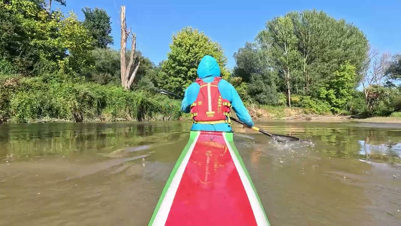 Rába vs kezdő versenykajakos (Quattro)