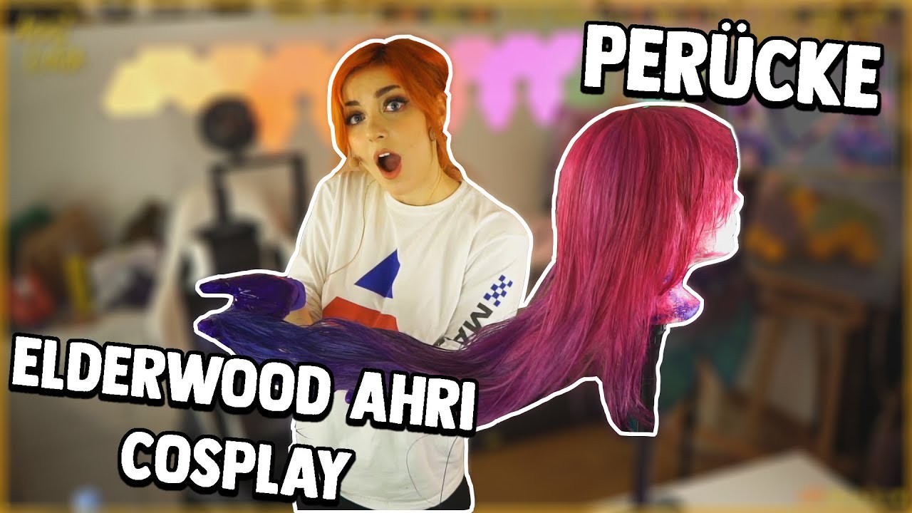 Eine Perrücke Färben? - Elderwood Ahri Cosplay Tutorial