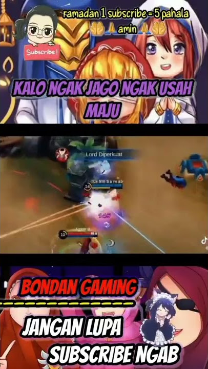 kalo ngak jago gak usah maju #shorts #mobilelegends