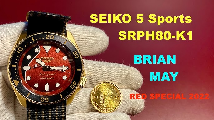 Vi presento l'orologio di Brian May. Seiko 7548 7010 - YouTube