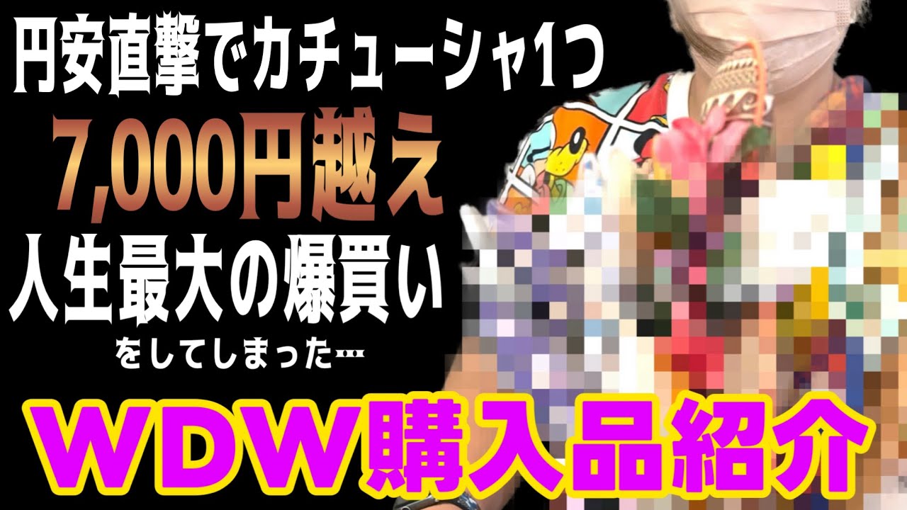 【人生最大爆買い】WDW購入品紹介しながら総額計算したら円安でとんでもない額になってた💦前編