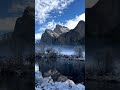 Fresh Snow in Yosemite Valley