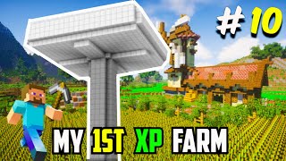 Building My First XP Farm | XP Farm Minecraft | How To Make XP Farm In Minecraft | Minecraft XP Farm