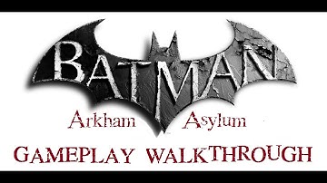 Batman: Arkham Asylum Gameplay Walkthrough - Intro Sequence / Joker