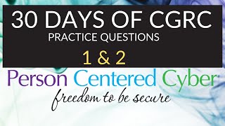 CGRC Practice Questions--Information Systems, ISO, IO, Decommission