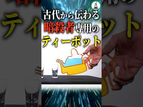 古代から伝わる暗殺者のティーポット 科学 ゆっくり解説 雑学