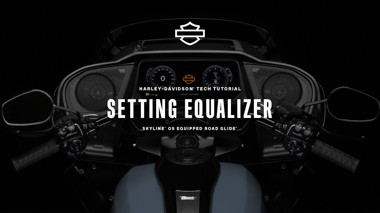 How to Set the Audio Equalizer using Skyline OS | 2024 Harley-Davidson Road Glide