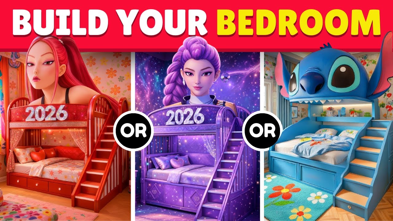 Would You Rather – Build Your Golden Fantasy Dream House ✨🏡🌈🌸 | Quick Quiz
