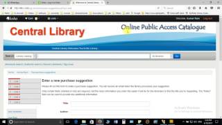 11  OPAC   Browsing Details with User ID and Password