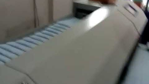 working video of blueprint folding machine