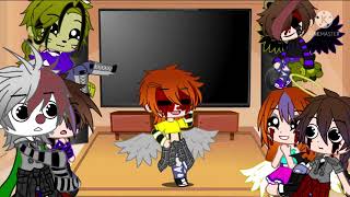 Aftons Ennard, Glitchtrap React To Elizabeth Aus Bad Apple Part 2