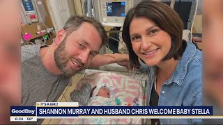 Shannon Murray welcomes baby girl