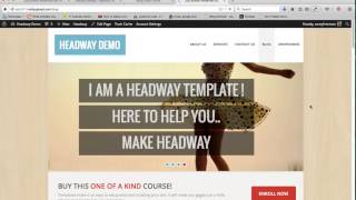 How to Use the Headway Themes Carnegie Template